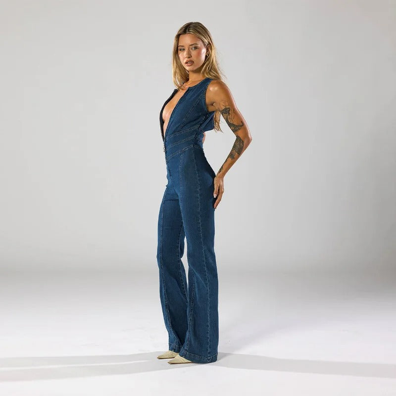 Ryvex Signature Denim Jumpsuit