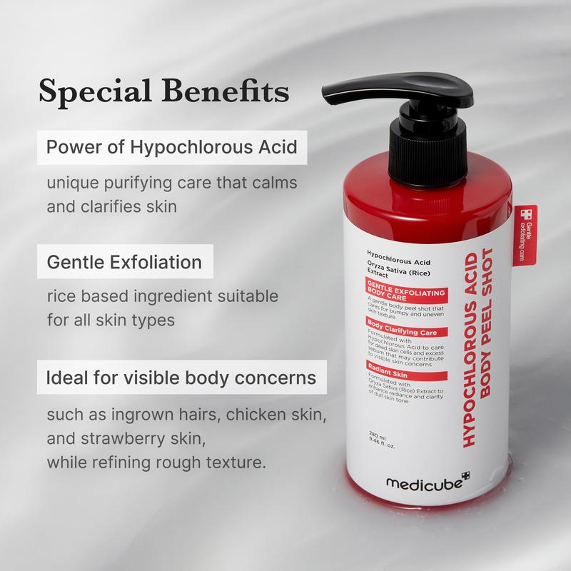 Hypochlorous Acid Rice Peel Shot Set