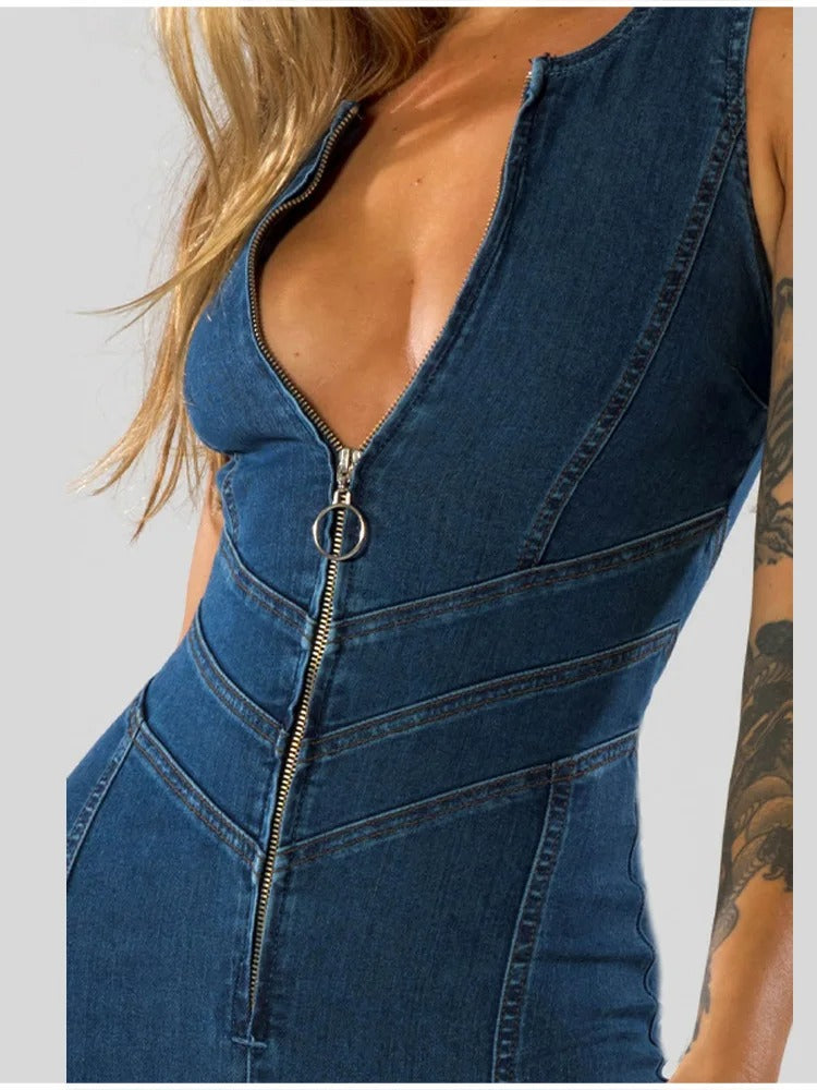 Ryvex Signature Denim Jumpsuit