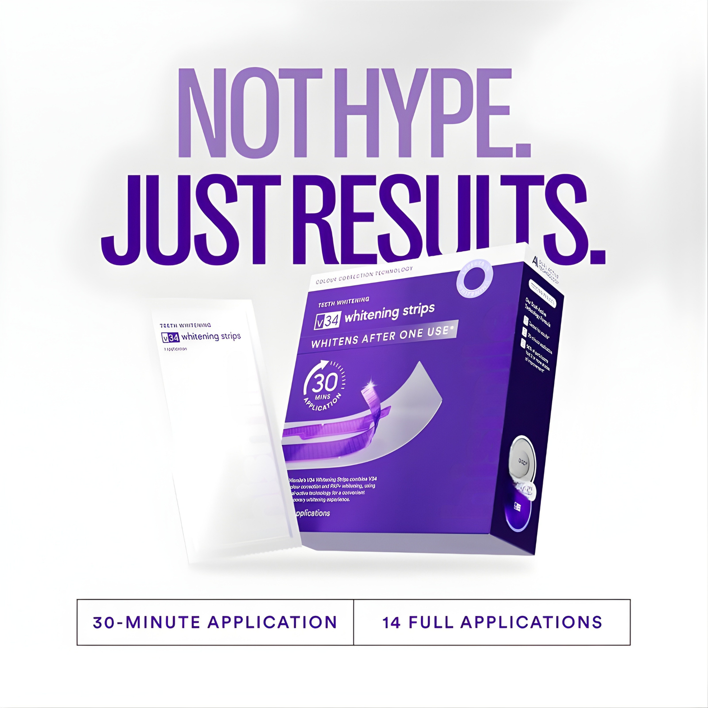 V34 Whitening Strips