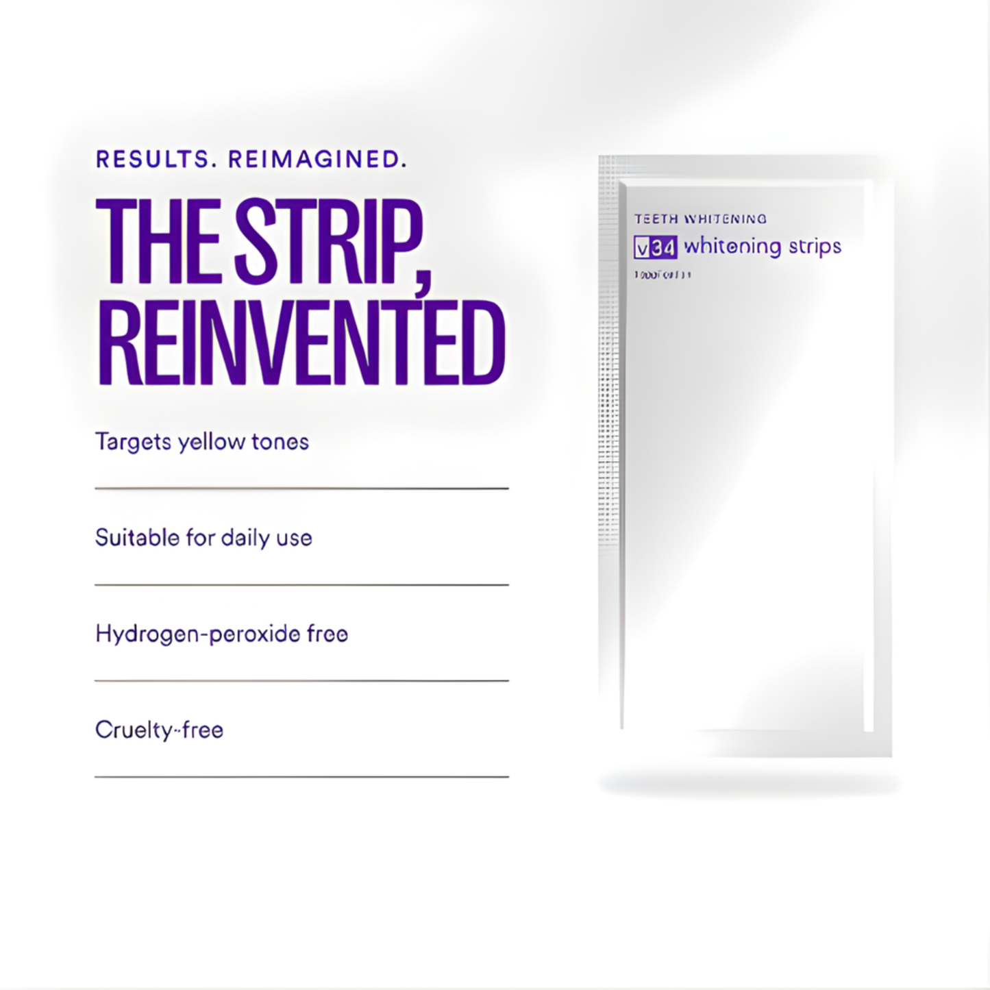 V34 Whitening Strips
