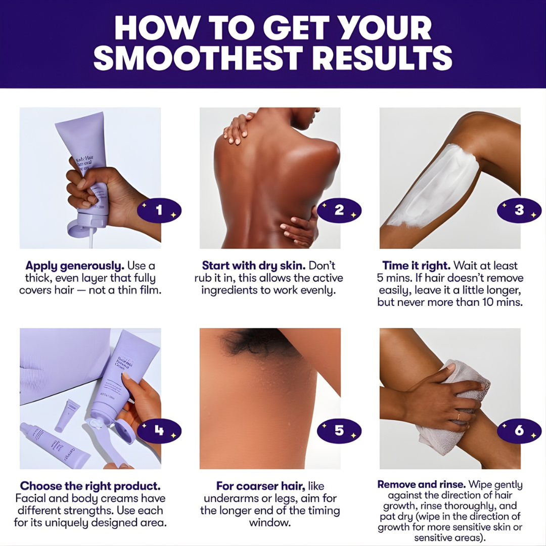 Body Hair Removal Cream